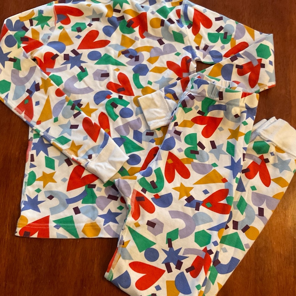 VGUC Hanna Andersson Long Sleeve PJs - Size 10 - Picture 3 of 4